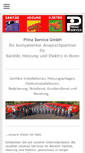 Mobile Screenshot of prinzservice.de